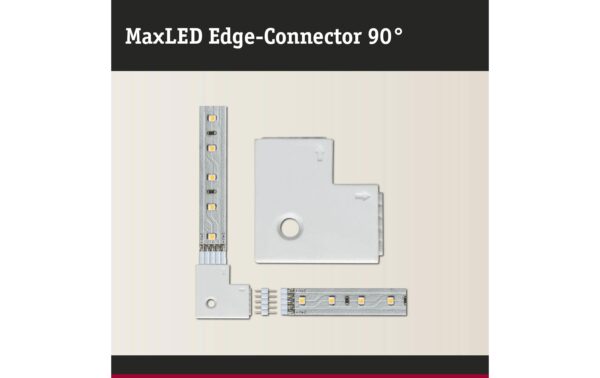 Paulmann Edge Connector MaxLED 90° 90° Edge Connector zu MaxLED LED Stripes