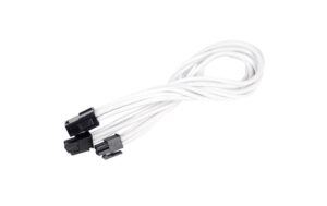 SilverStone ATX Extension 8-8(4+4)Pin weiss 8 Pin CPU Power Verlängerung 30cm kaufen | Mediatech.ch