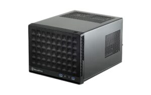 552535 - Mediatech SilverStone Desktop SST-SG13B Stahl-Gehäuse schwarz, 222x181x285mm(BxHxT) kaufen Schweiz | Mediatech.ch