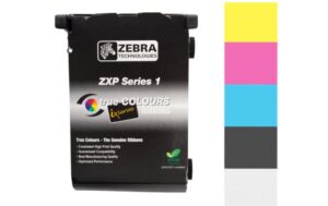 553800 - Mediatech Zebra Farbbandkassette zu ZXP Series 1 YMCKO, Ribbon für 100 Karten kaufen Schweiz | Mediatech.ch
