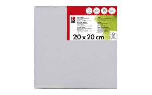 Marabu Keilrahmen 20 x 20 cm 380g/m2, Baumwolle bespannt