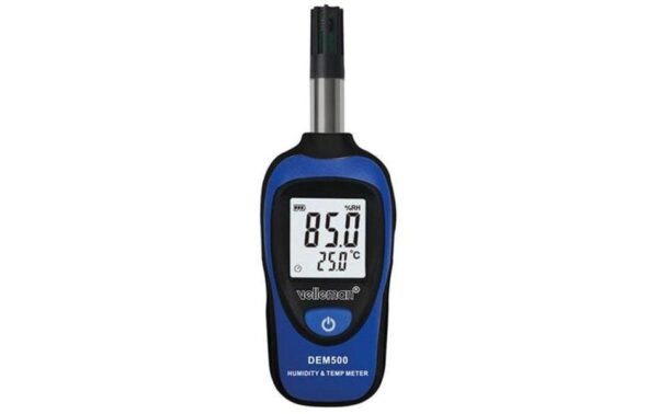 557564 - Mediatech Velleman DEM500 Mini-Temperatur- und Feuchte-Messgerät kaufen Schweiz | Mediatech.ch