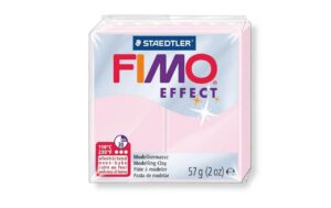 FIMO effect Modelliermasse rose quarz ofenhärtend, weich und soft