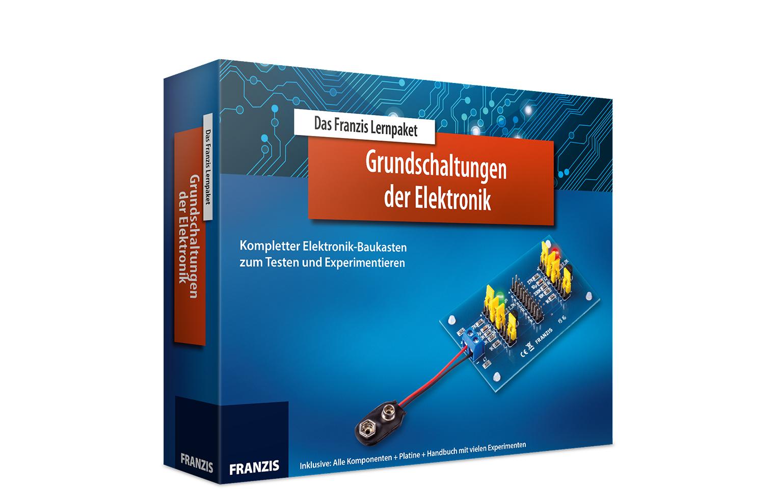 Franzis Grundschaltung der Elektronik Lernpaket für Halbleiter Schaltungstechnik