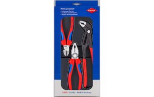 560201 - Mediatech Knipex Bestseller-Paket 3teilig Kombizange,Seitenschneider,Wasserpumpenzang