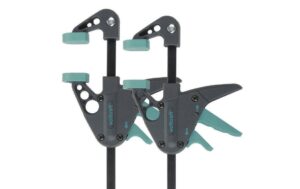 Wolfcraft EHZ 40-110 - Einhandzwingen 2 Stk., Ausl. 40mm, Spannw. 110mm