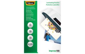 56596 - Mediatech Fellowes Laminierfolien A3, 100 Mikron 100 Stück, 303x426mm kaufen Schweiz | Mediatech.ch