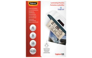 Fellowes Laminierfolien A3, 125 Mikron 25 Stück, 303x426mm