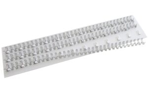 Peach Drahtbinderücken 6mm silber 100 Stück kaufen Schweiz | Mediatech.ch