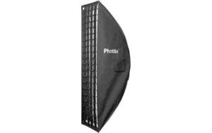 Phottix Solas Strip Softbox 35x140 cm mit Wabengitter, ohne Speedring
