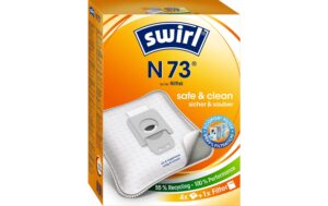 Swirl Staubfilterbeutel N 73 4 Stück AirSpace Technology