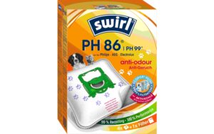 Swirl Staubfilterbeutel PH 86 4 Stück AirSpace Technology