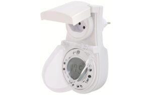 STEFFEN Digitale Wochenzeitschaltuhr Dämmerungssensor, 9 Schaltprogramme