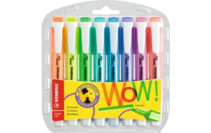 Stabilo Swing Cool Leuchtmarker 8er Etui orange,gelb,grün,türkis,blau,lila,rosa,rot
