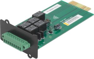 AS400-/Relais-Einschubkarte zur Meldung von Batteriebetrieb