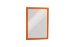 Durable Duraframe A4, orange, 2 Stück selbstklebende Informationsrahmen