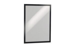 Durable Duraframe A3 schwarz, 2 Stück selbstklebende Informationsrahmen