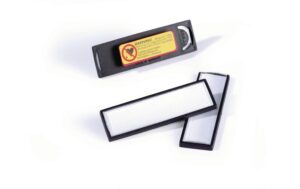 Durable Namensschild Clipc m.Magnet 17x67mm Pack à 25 Stück