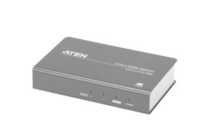 Aten VS182B: 2Port HDMI-Splitter 4096x2160 Ein Signal an zwei Anzeigegeräten, HDCP 2.2 kaufen Schweiz | Mediatech.ch