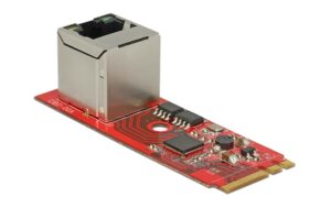 Delock M.2 Key A+E Netzwerkkarte, 1Gbps RJ-45 Anschluss, vertikal kaufen Schweiz | Mediatech.ch