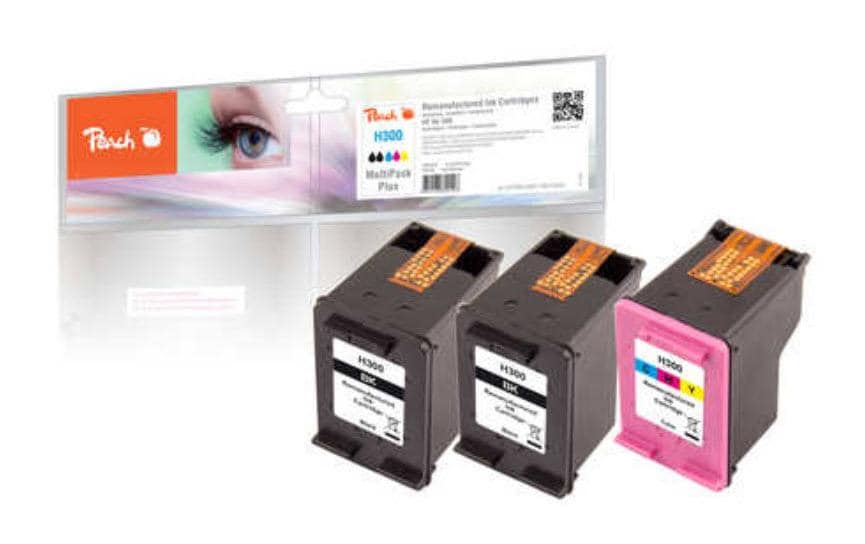 Peach Tinte HP CC640EE/CC643EE Multipack + black+color, je 2x4.3ml, 1x9 ml kaufen Schweiz | Mediatech.ch