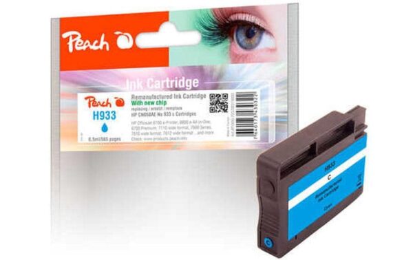 599162 - Mediatech Peach Tinte HP CN058AE, No.933 cyan 8.5ml 565 Seiten kaufen Schweiz | Mediatech.ch