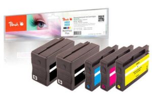Peach Tinte HP Nr. 932/933 Multpack+ 2x bk 16ml je 1x  c, m, y 8.5ml