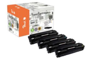 Peach Toner HP 410X, CF410-3X  Multipack je 1x bk, c, m, y 1x6500, 3x5000 Seiten