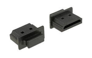 Delock HDMI Staubschutz, 10 Stück Zum Schutz von HDMI-Ports, mit Griff