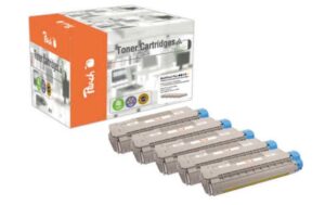 599460 - Mediatech Peach Toner Oki C5500-series MultiPack + 2xbk, c, m, y 2x8000, 3x6000 Seiten kaufen Schweiz | Mediatech.ch
