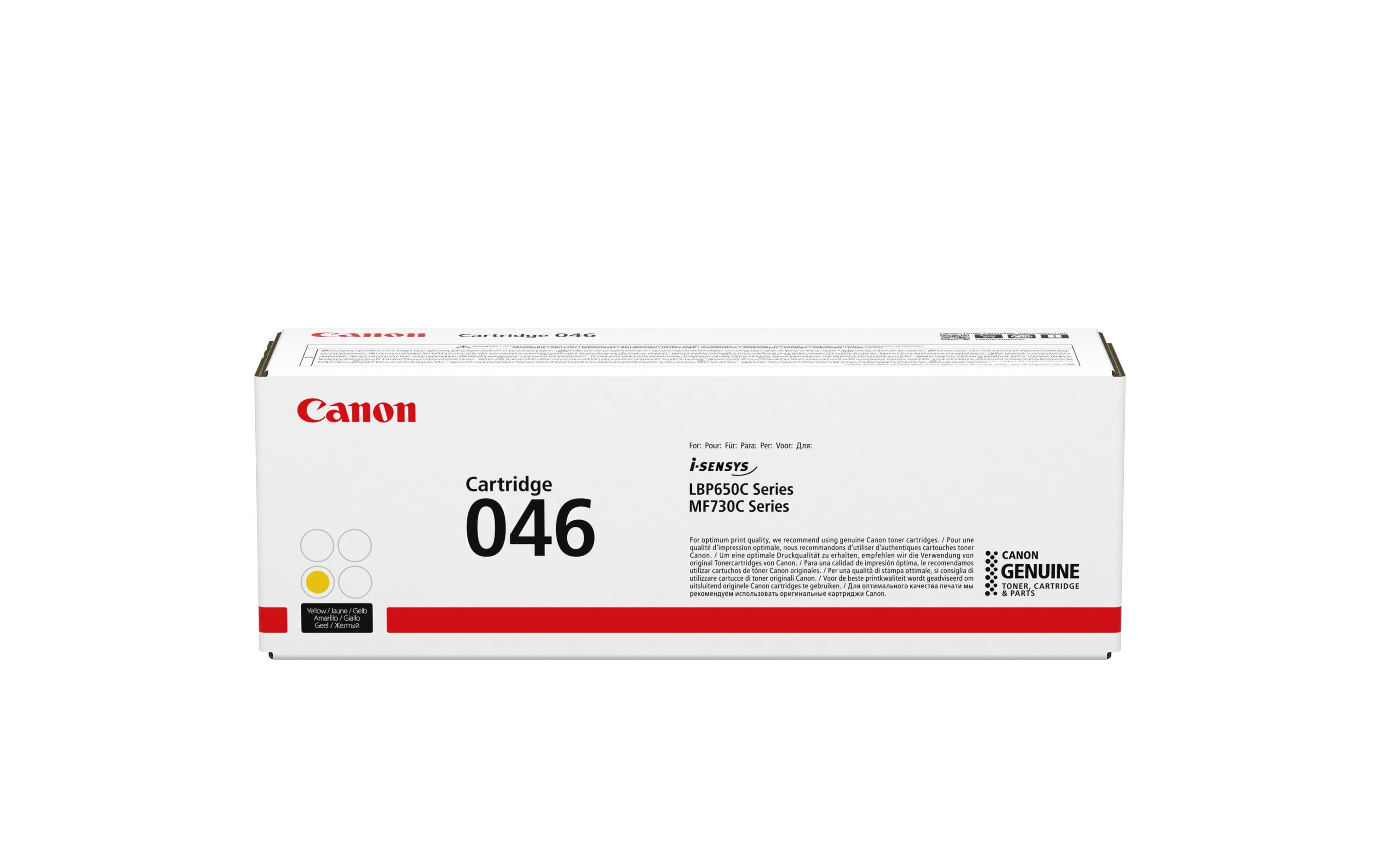 Toner 1247C002  canon 046Y, yellow 2300 Seiten,