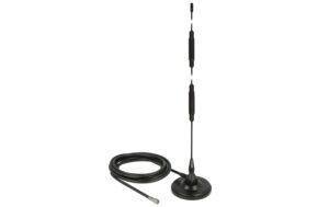 Delock LTE & LoRa Antenne, 7dBi, Magnetfuss SMA Anschluss, 0.8-2.4Ghz, 3m Kabel,Outdoor