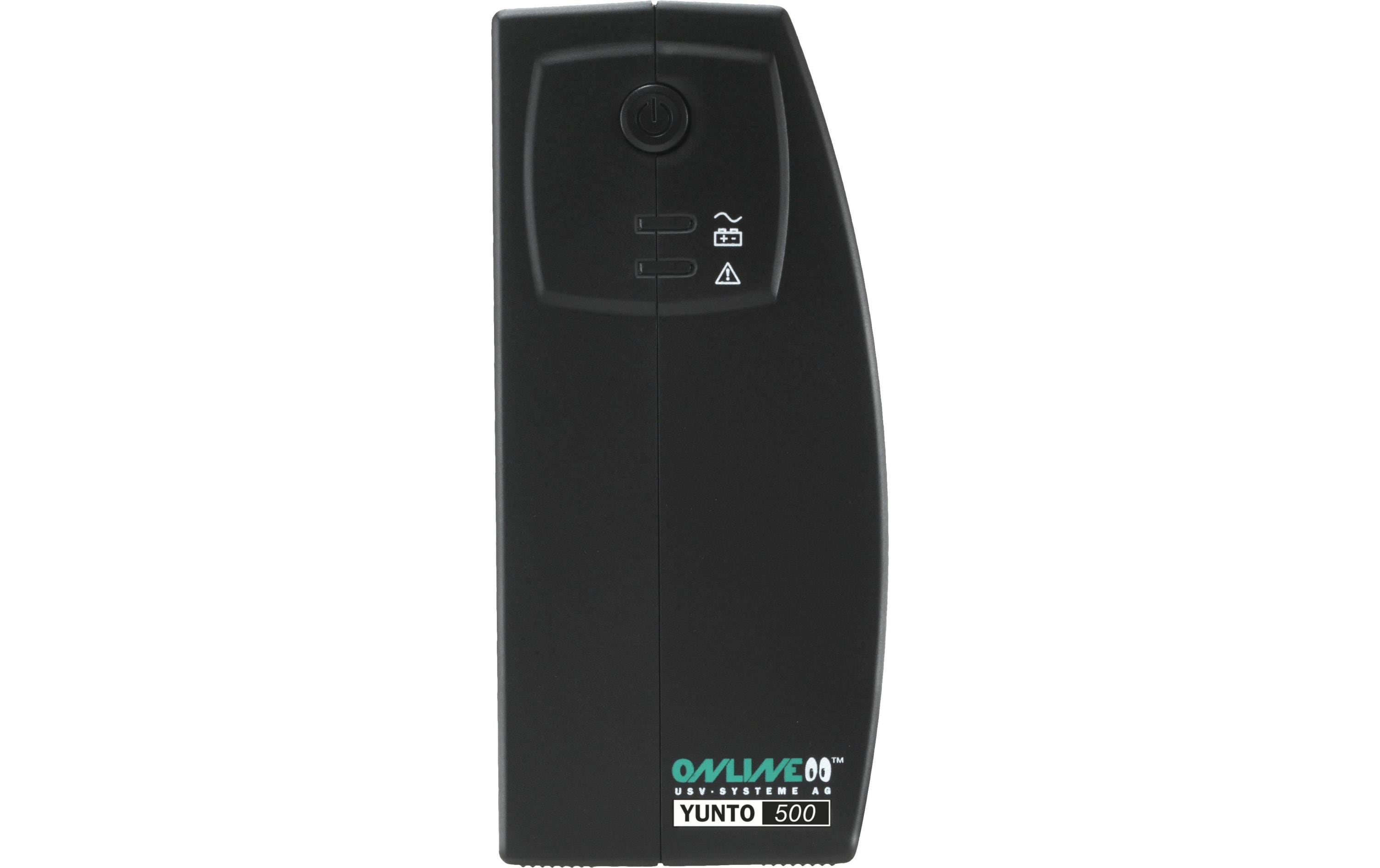 604425_1 - Mediatech ONLINE USV Yunto 500, 500VA/300W Line-interaktiv, USB, RS232