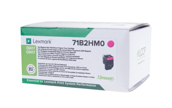 Toner Lexmark 71B2HM0 magenta, 3'500 Seiten Lexmark CS/CX, 417, 517