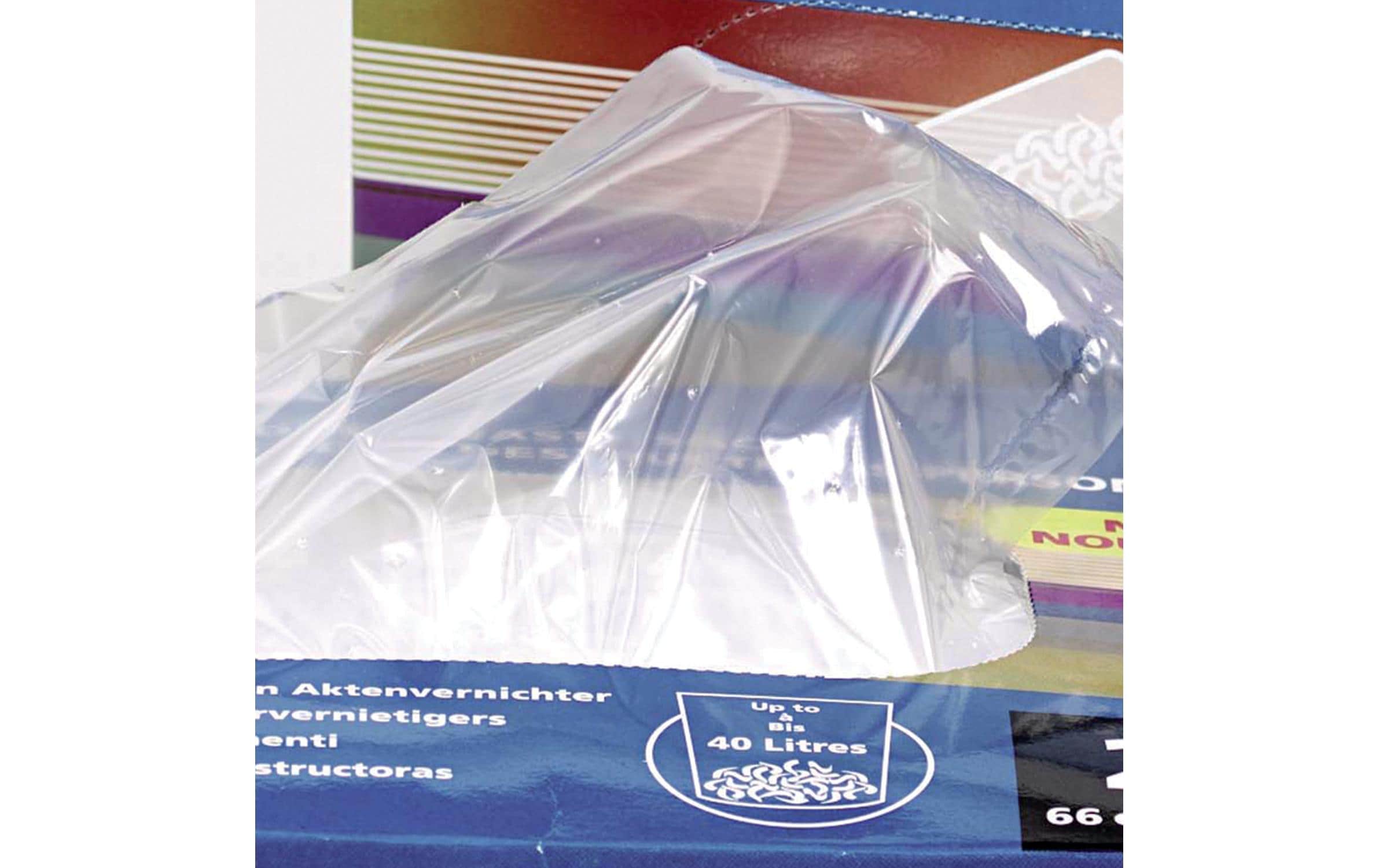 606818_1 - Mediatech Rexel recycelbare Abfallsäcke 175Liter 100 Stk., leicht perforiert