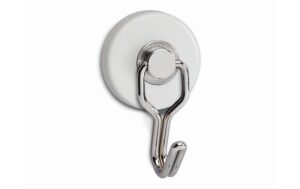 Maul Haftmagnet 2 x Ø 35 mm Karussellhaken Weiss