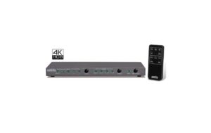 Marmitek Connect 621 UHD 4K HDMI Umschalter 4 Eingänge, 1 Ausgang, inkl. Fernbedienung