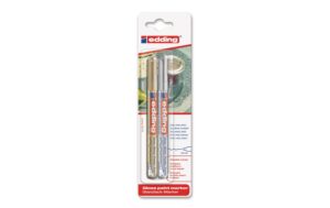Edding Lackmarker 780 gold, silber metallgefasster Kunstoffspitze