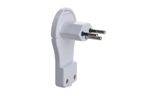 Brennenstuhl Flachstecker T13 montierbar mit Ausziehhilfe, weiss