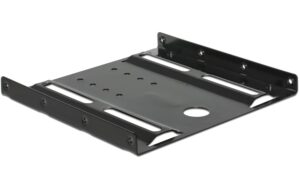 615365 - Mediatech Delock HDD Einbausatz, 2.5 HDD in 3.5 schwarz kaufen Schweiz | Mediatech.ch