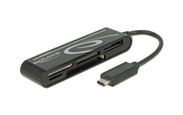 615396 - Mediatech Delock USB 2.0 USB Type-C 5 Slots , schwarz