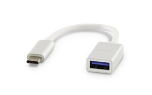LMP USB3.0 C-A Verlängerungen, 15cm 5Gbps, C-Stecker - A-Buchse, silber