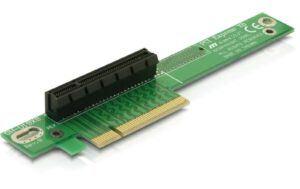 Delock PCI-Express Riserkarte, x8 zu x8 90° nach links gewinkelt kaufen Schweiz | Mediatech.ch