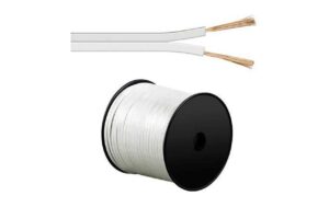 Lautsprecherkabel 4mm² Weiss OFC 50m