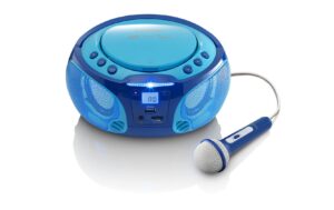 625531 - Mediatech Lenco SCD-650 CD-Player, Blau Lichteffekt, USB, Mikrofon kaufen Schweiz | Mediatech.ch