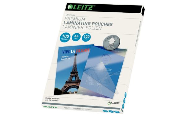Leitz iLAM UDT Heisslaminierfolien A4 100 mic, 100 Stück kaufen Schweiz | Mediatech.ch