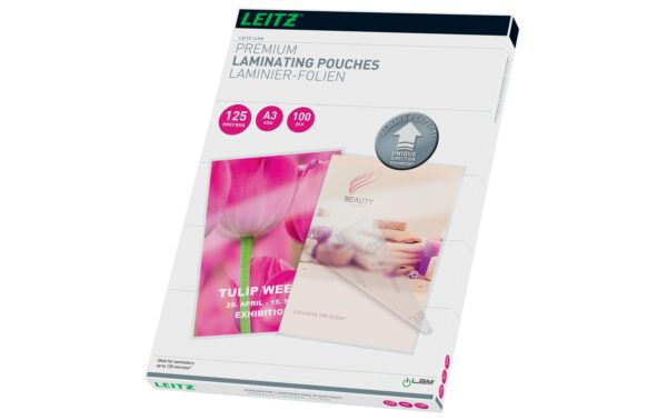 Leitz iLAM UDT Heisslaminierfolien A3 125 mic, 100 Stück