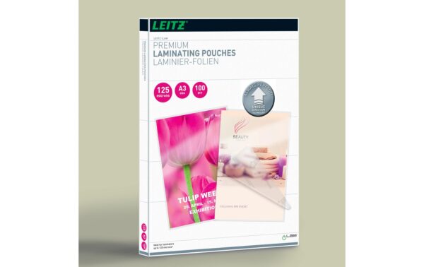 Leitz iLAM UDT Heisslaminierfolien A3 125 mic, 100 Stück