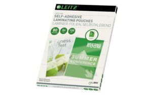 Leitz Heisslaminierfolien A4 80 mic, 100 Stück, selbstklebend kaufen Schweiz | Mediatech.ch