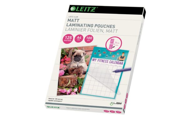 Leitz iLAM Heisslaminierfolien matt A4 125 mic, 100 Stück kaufen Schweiz | Mediatech.ch
